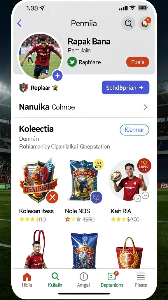 171slot - Tampilan antarmuka utama yang menarik dan mudah dinavigasi.