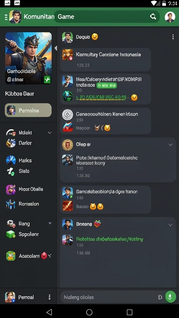 kakwin - Mode permainan yang seru dan bervariasi.