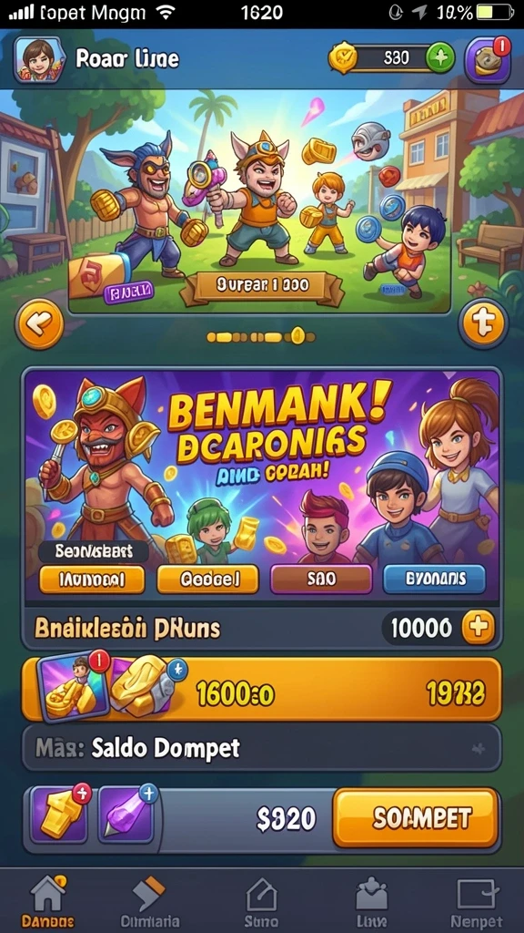 li789 - Screenshot menampilkan variasi permainan yang tersedia.