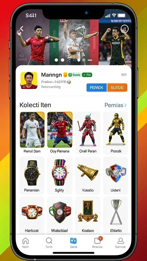 mekar99 - Tampilan antarmuka pengguna yang menarik.